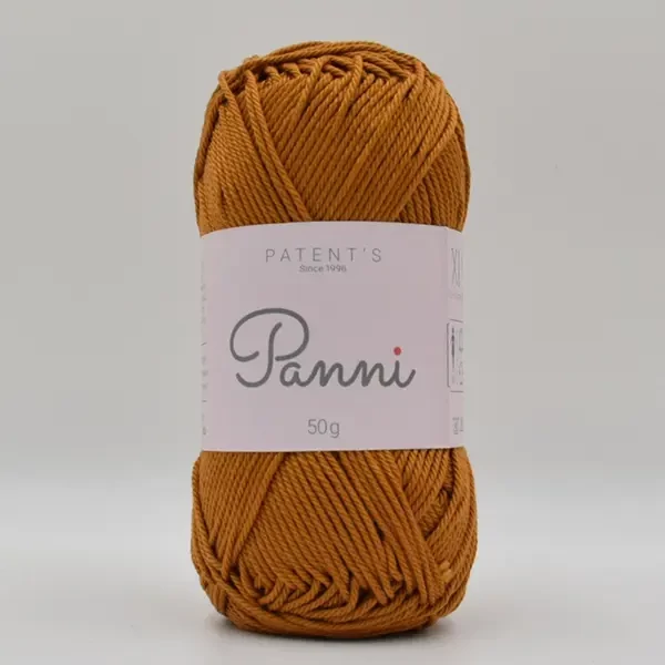 Fire de bumbac Panni, 50 g - 048, scorțișoară (Catania 383)