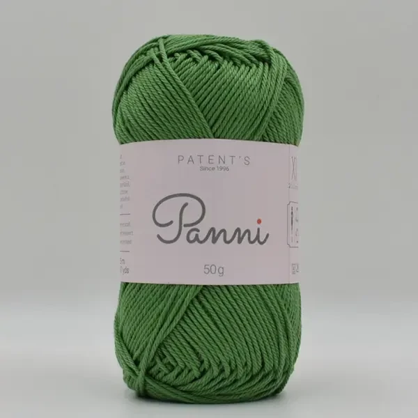Fire de bumbac Panni, 50 g - 070, verde mușchi (Catania 412)