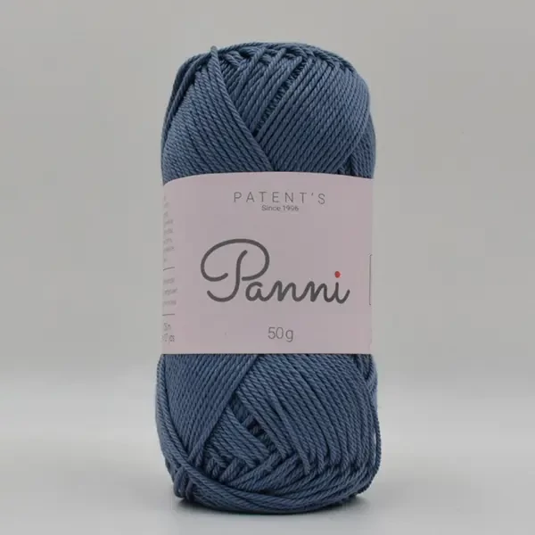 Fire de bumbac Panni, 50 g - 093, albastru-cenușiu (Catania 269)
