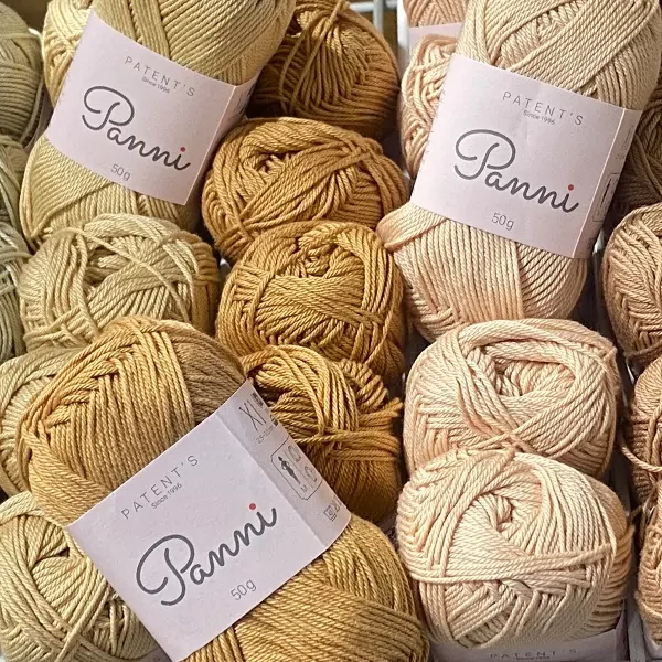 Fire de bumbac Panni, 50 g - 001 alb (Catania 106)
