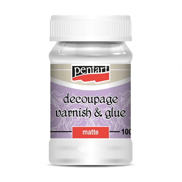 Pentart Lac Adeziv decoupage, 100 ml - mat