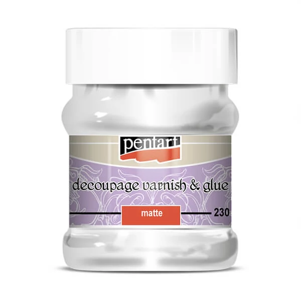 Pentart Lac Adeziv decoupage, 230 ml - mat