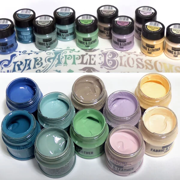 Vopsea textil și piele Pentart, 50 ml - verde măsline (de epoca)