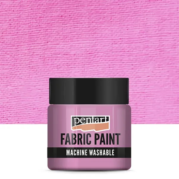 Vopsea textilă Pentart, 50 ml – pink