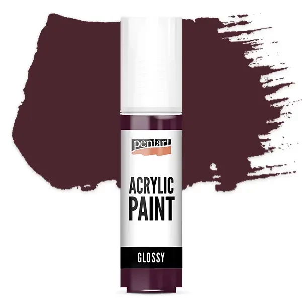 Vopsea acrilică lucioasă Pentart, 20 ml - vânătă