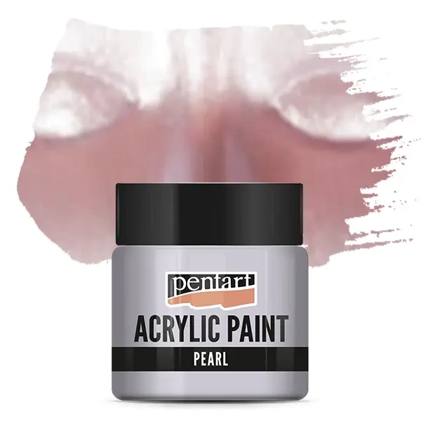 Vopsea acrilică Pentart cu efect de sidef, 50 ml – violet