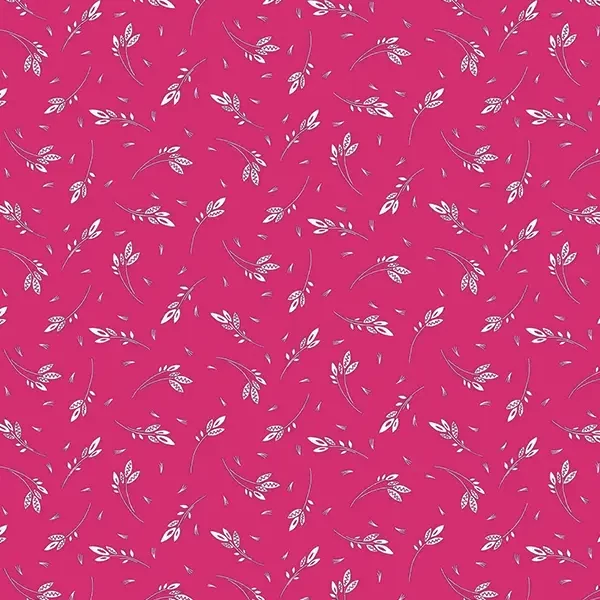 Tesatura patchwork - Makower - Revival Sprig Pink 057/P