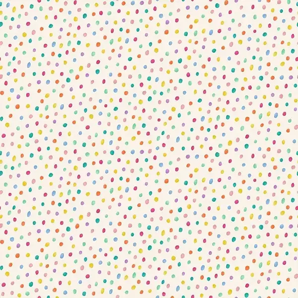 Tesatura patchwork - Makower - Hello Spring Spots Cream 088/Q