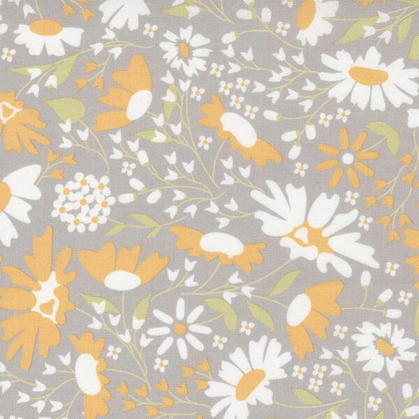 Material patchwork  - Moda - Buttercup and Slate by Corey Yoder 29151-16