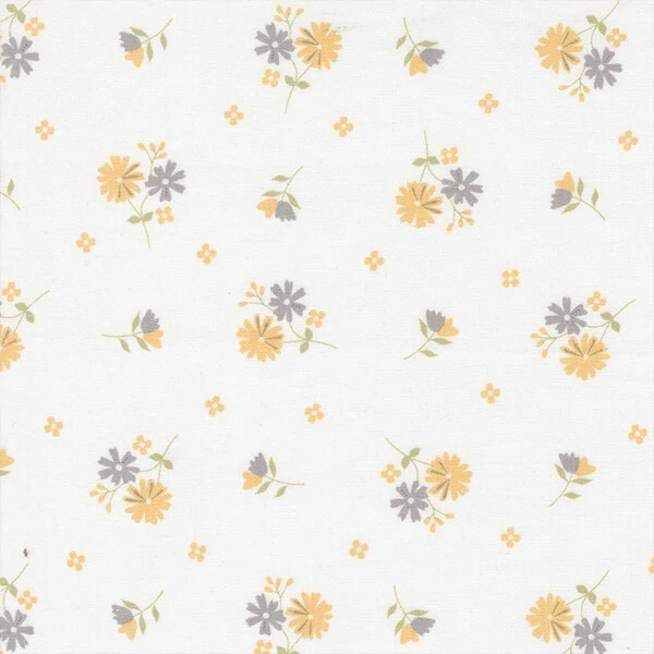 Material patchwork  - Moda - Buttercup and Slate by Corey Yoder 29153-11