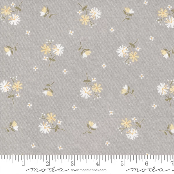 Material patchwork  - Moda - Buttercup and Slate by Corey Yoder 29153-16
