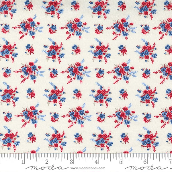 Material patchwork  - Moda - Prairie Days by by Bunny Hill Designs 2992-12