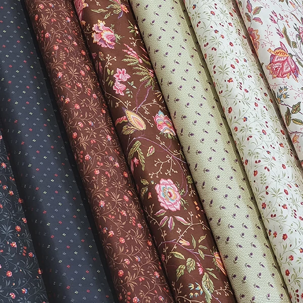 Material patchwork  - Moda - Florence's Fancy by Betsy Chutchian 31660-17
