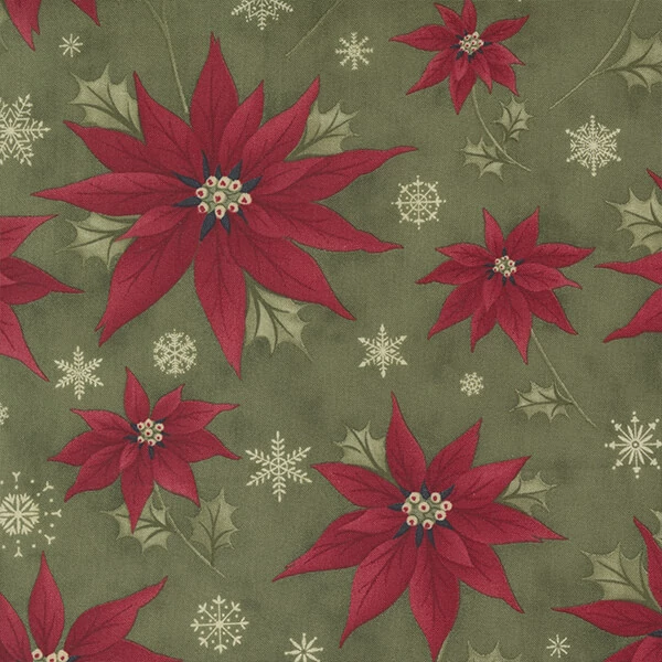 Material patchwork  - Moda - Poinsettia Plaza by 3 Systers 44290-14
