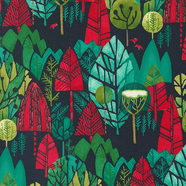 Material Patchwork - Moda - Winterly de Robin Pickens 48762-19