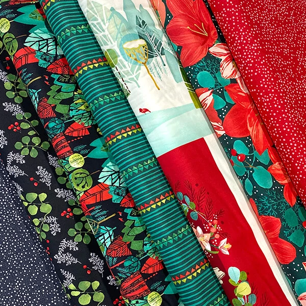 Material Patchwork - Moda - Winterly de Robin Pickens 48764-19