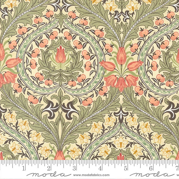 Patchwork anyag - Moda - Barbara Brackman by Best of Morris Meadow 8372-11