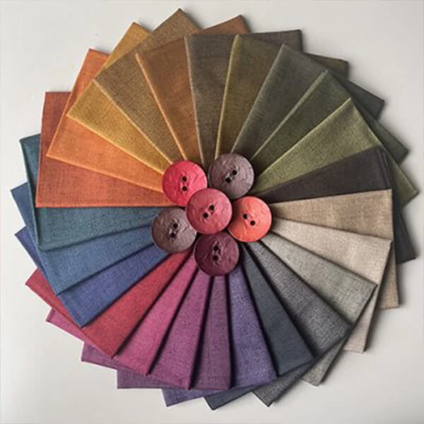 Material patchwork  - Makower - Cottage Cloth 428Y3 sunshine