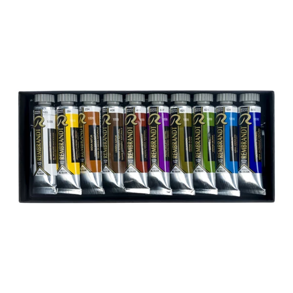 Talens Rembrandt set culori în ulei - 10x15 ml, Landscape
