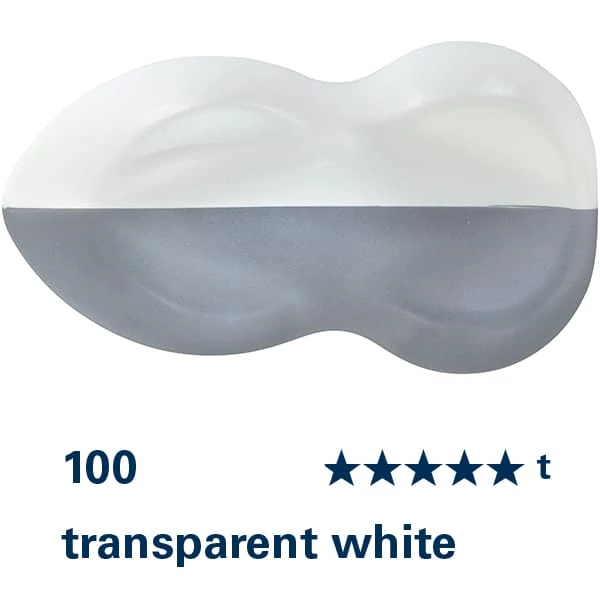 Cerneală acrilică Schmincke AERO COLOR Professional, 28 ml - 100, transparent white