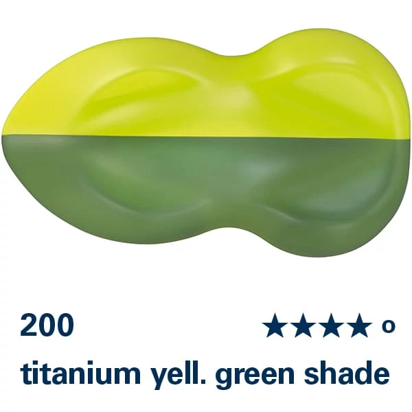 Schmincke AERO COLOR Professional vopsea aerograf , 28 ml - 200, titanium yellow green shade