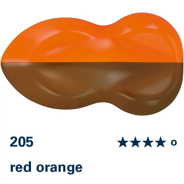 Schmincke AERO COLOR Professional vopsea aerograf , 28 ml - 205, red orange