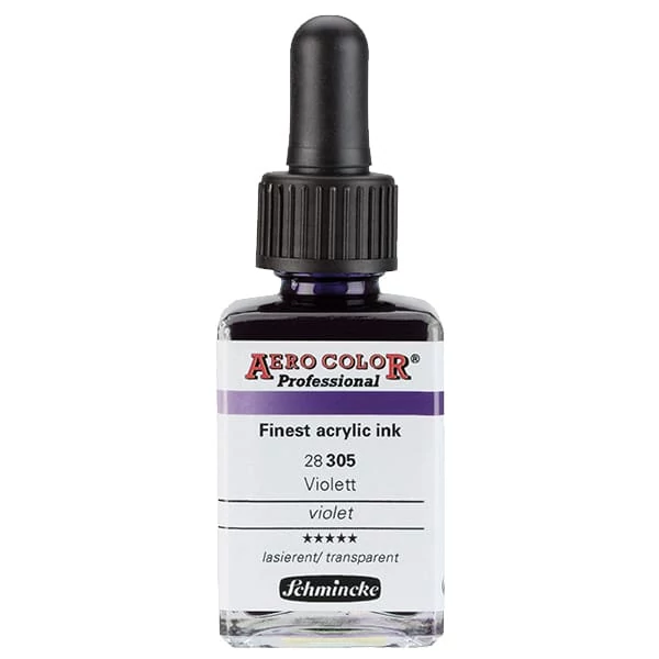 Schmincke AERO COLOR Professional vopsea aerograf , 28 ml - 305, violet