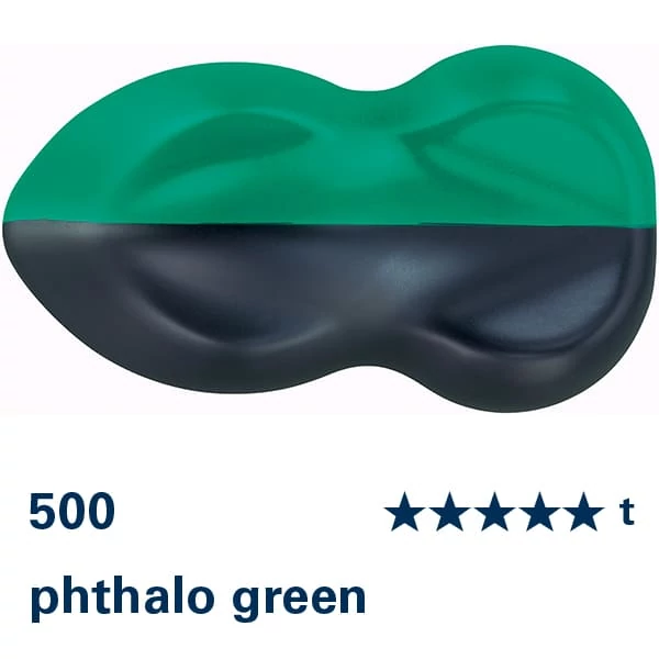 Schmincke AERO COLOR Professional vopsea aerograf , 28 ml - 500, phthalo green