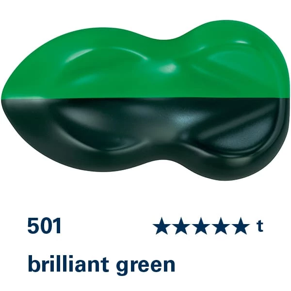Schmincke AERO COLOR Professional vopsea aerograf , 28 ml - 501, brilliant green