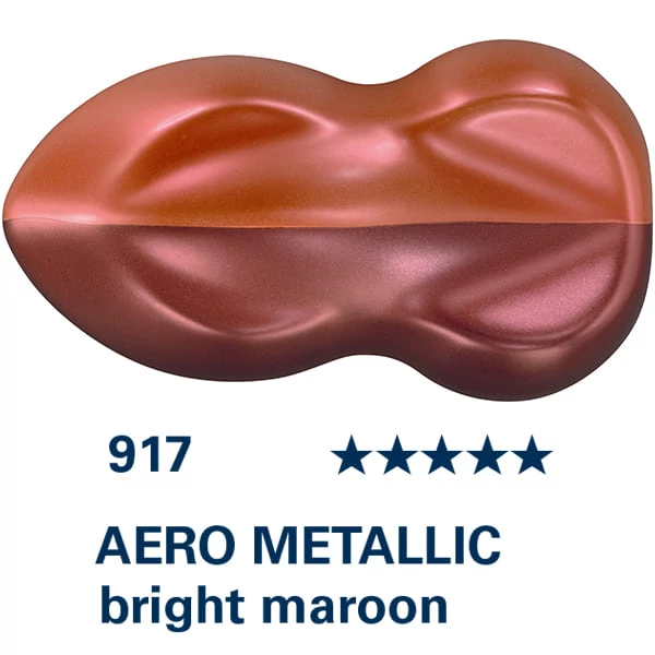 Schmincke AERO COLOR Professional vopsea aerograf , 28 ml - 917, AERO METALLIC bright maroon