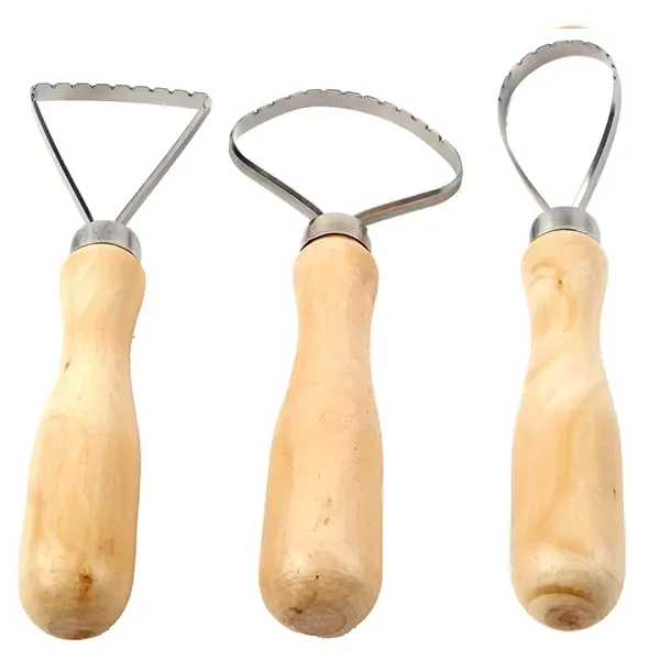 Set de modelare ceramică, bucle, 3 buc