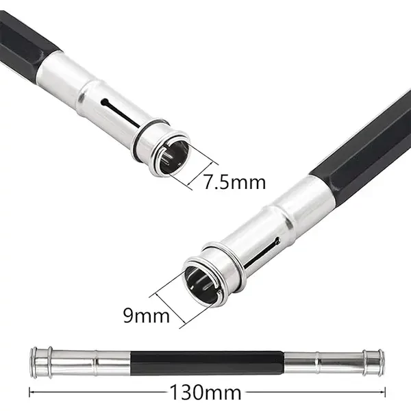 Prelungitor pentru creion, mâner de prindere - dublu, 7-9 mm