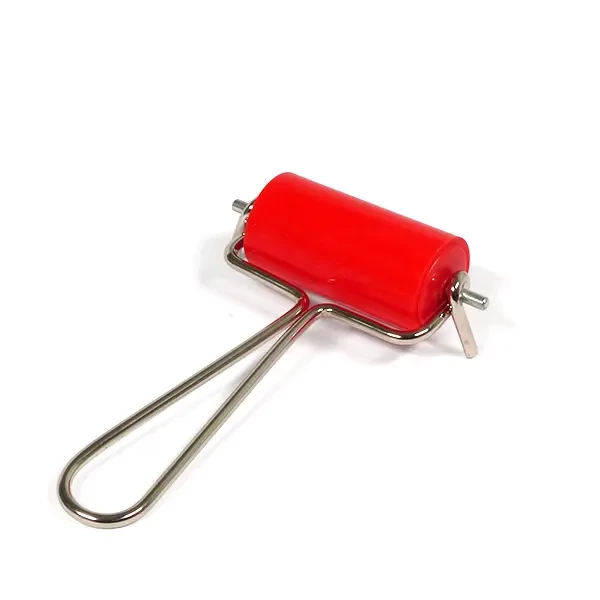 Rolă pentru cerneală de linoleum - 6 cm, silicon
