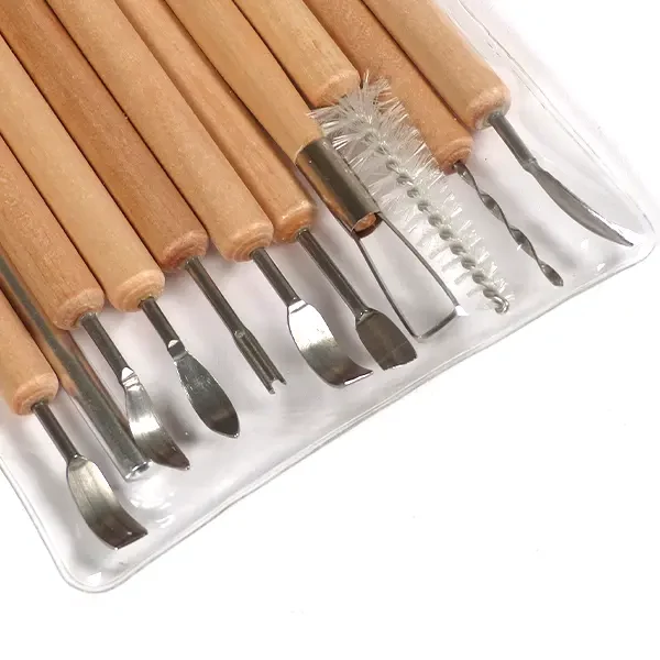 Set de matrițe pentru modelarea argilei – 11 buc