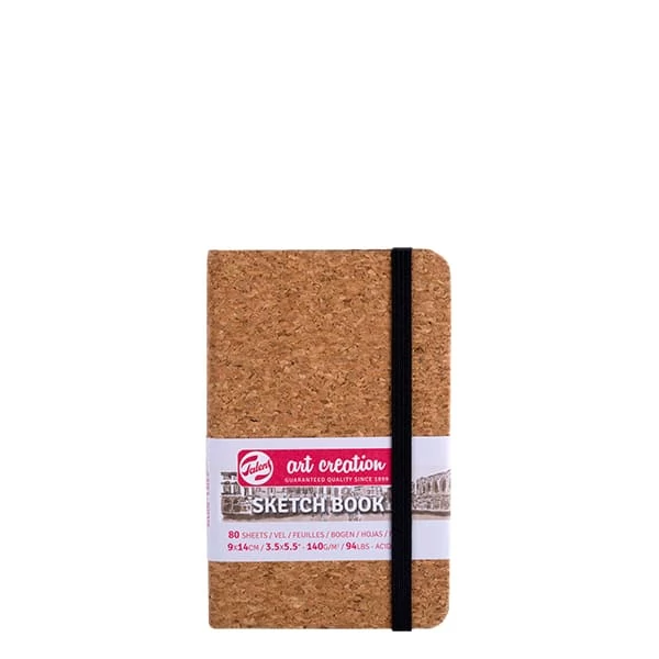 Caiet de desen și schițe Talens Art Creation Sketch Book,  140 g, 80 coli - 9x14 cm, plută