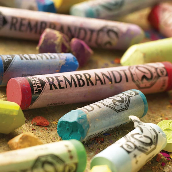 Set crete pastel uscat Rembrandt- 15 db