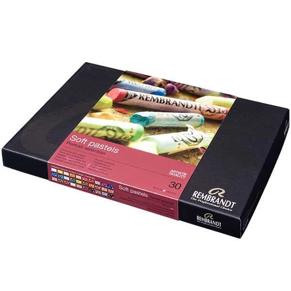 Set crete pastel uscat Rembrandt- 30 buc, portret