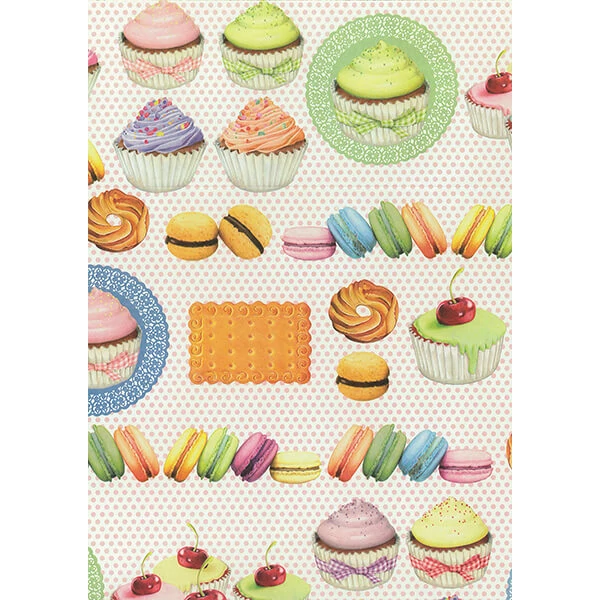 Hârtie de decoupage Tassotti - fursecuri