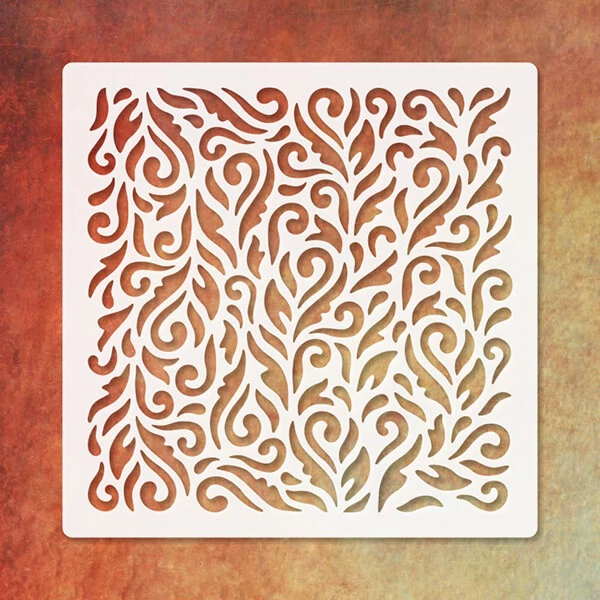 Șablon 3D texturat, 9,5x9,5 cm - 009