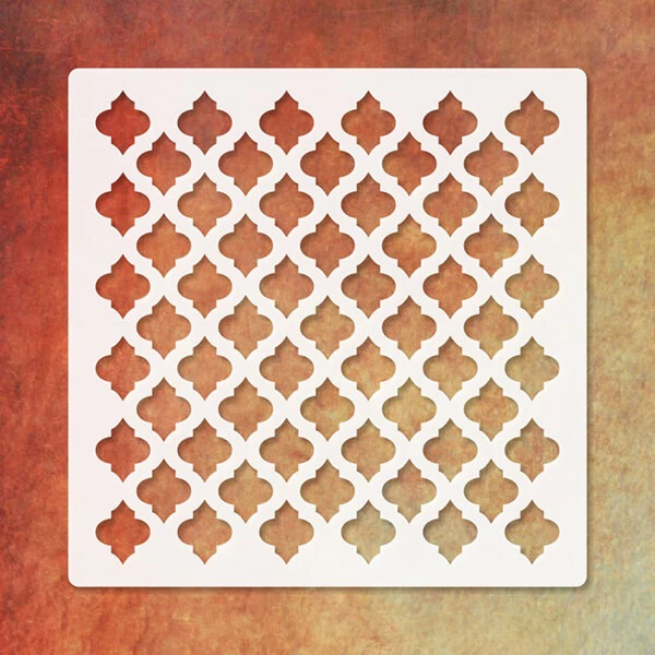 Șablon 3D texturat, 9,5x9,5 cm - 016