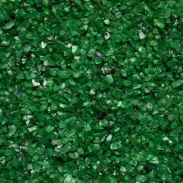 Granule de sticlă Jesmonite GlassRoxx, 150 g - foliage green