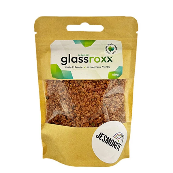Granule de sticlă Jesmonite GlassRoxx, 150 g - bronze