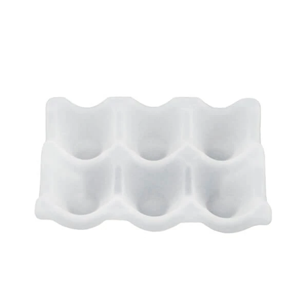 Matriță din silicon Jesmonite pentru răsină acrilică și sintetică  - suport ouă, 14,5x10 cm