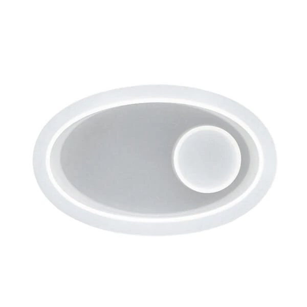 Matriță din silicon Jesmonite pentru răsină acrilică și sintetică  - suport lumânări oval, 13,8x9x4,7 cm