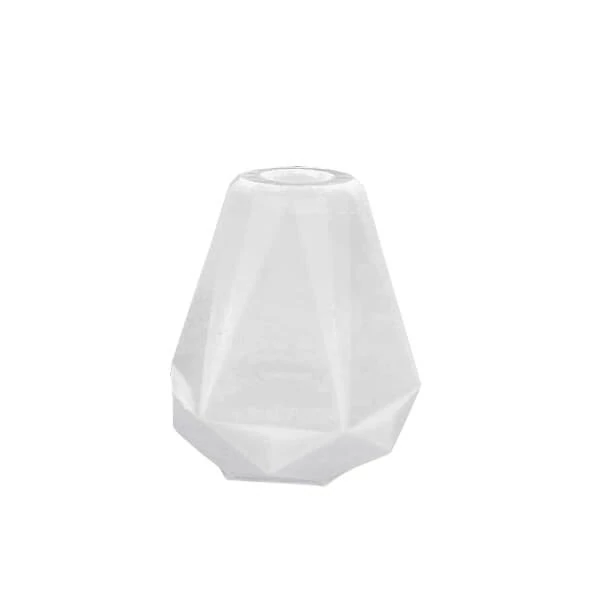 Matriță Jesmonite din silicon pentru răsină acrilică și sintetică - vază fațată, 7x7 cm