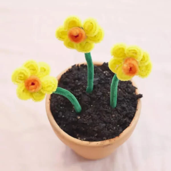 Chenille, 30 cm - negru, 10 buc