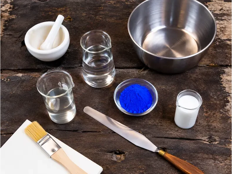 Cum se prepară vopsea acrilică acasă – din pigment, pas cu pas