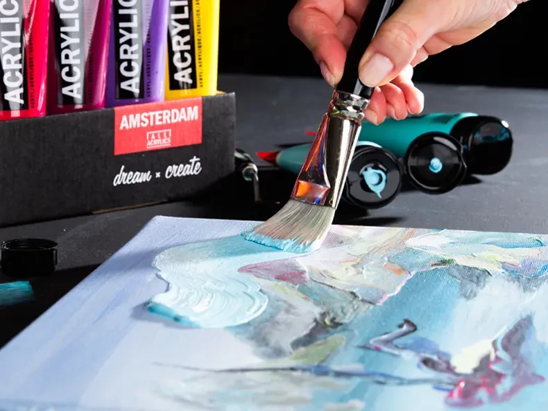 Ce vopsea acrilică să alegem: pentru hobby, atelier, artiști sau calitate premium – ghid pentru a lua decizia potrivită