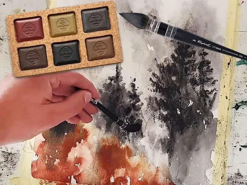 Vopsirea pinilor de munte cu produsele ArtGraf