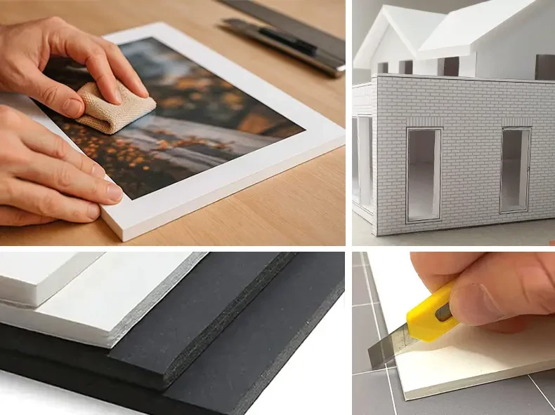 Placă din spumă pentru toți creatorii de decorațiuni DIY, modelism și bază pentru pictură